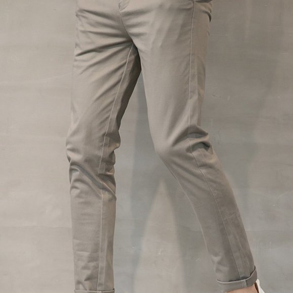 Black casual pants for men - Picture 1 of 4